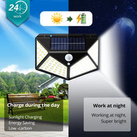 Solar Motion Sensor Light with 3 Modes | Debulga